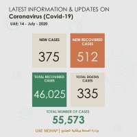 UAE COVID-19 UPDATES: 375 New coronavirus cases